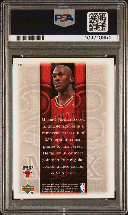 1999 Upper Deck MVP Michael Jordan #185 PSA 10