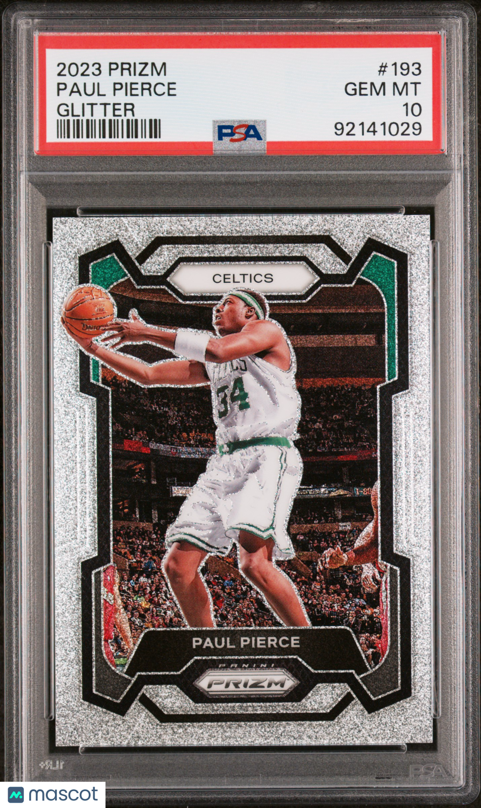 2023 Panini Prizm Paul Pierce #193 Glitter PSA 10