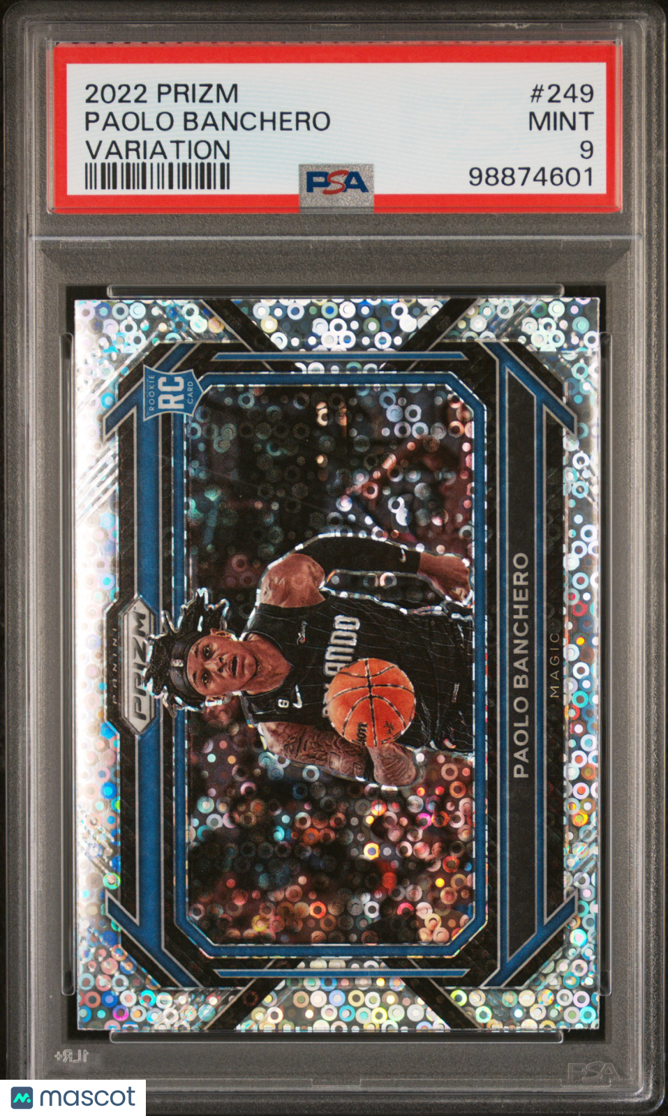 2022 Panini Prizm Paolo Banchero #249 Variation PSA 9