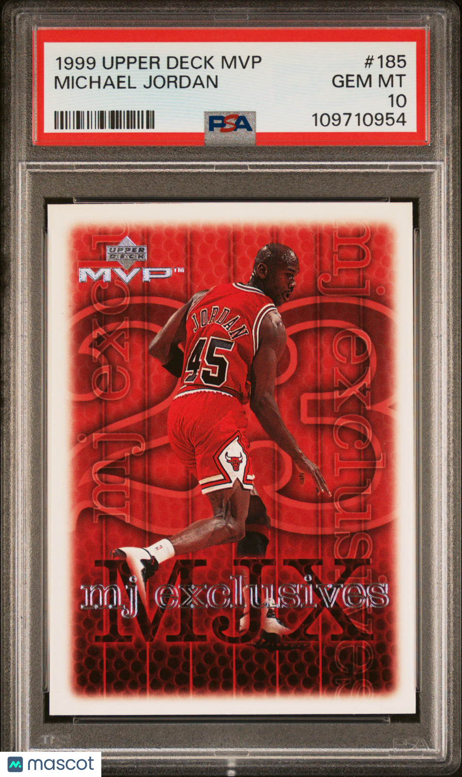 1999 Upper Deck MVP Michael Jordan #185 PSA 10