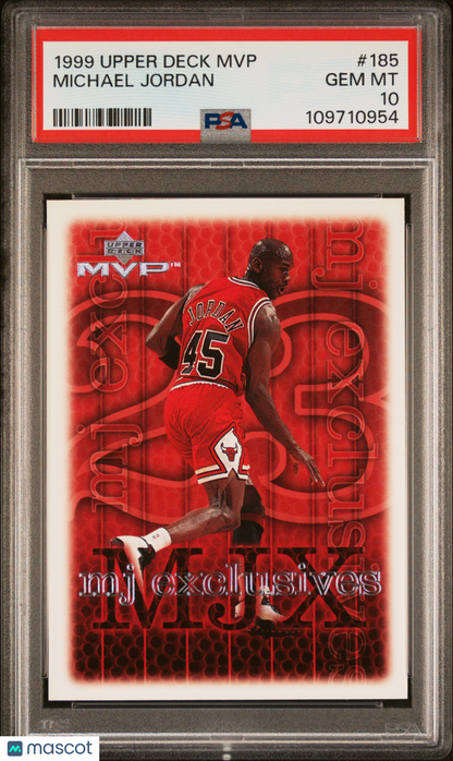 1999 Upper Deck MVP Michael Jordan #185 PSA 10